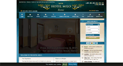 Desktop Screenshot of hotelmilo.com